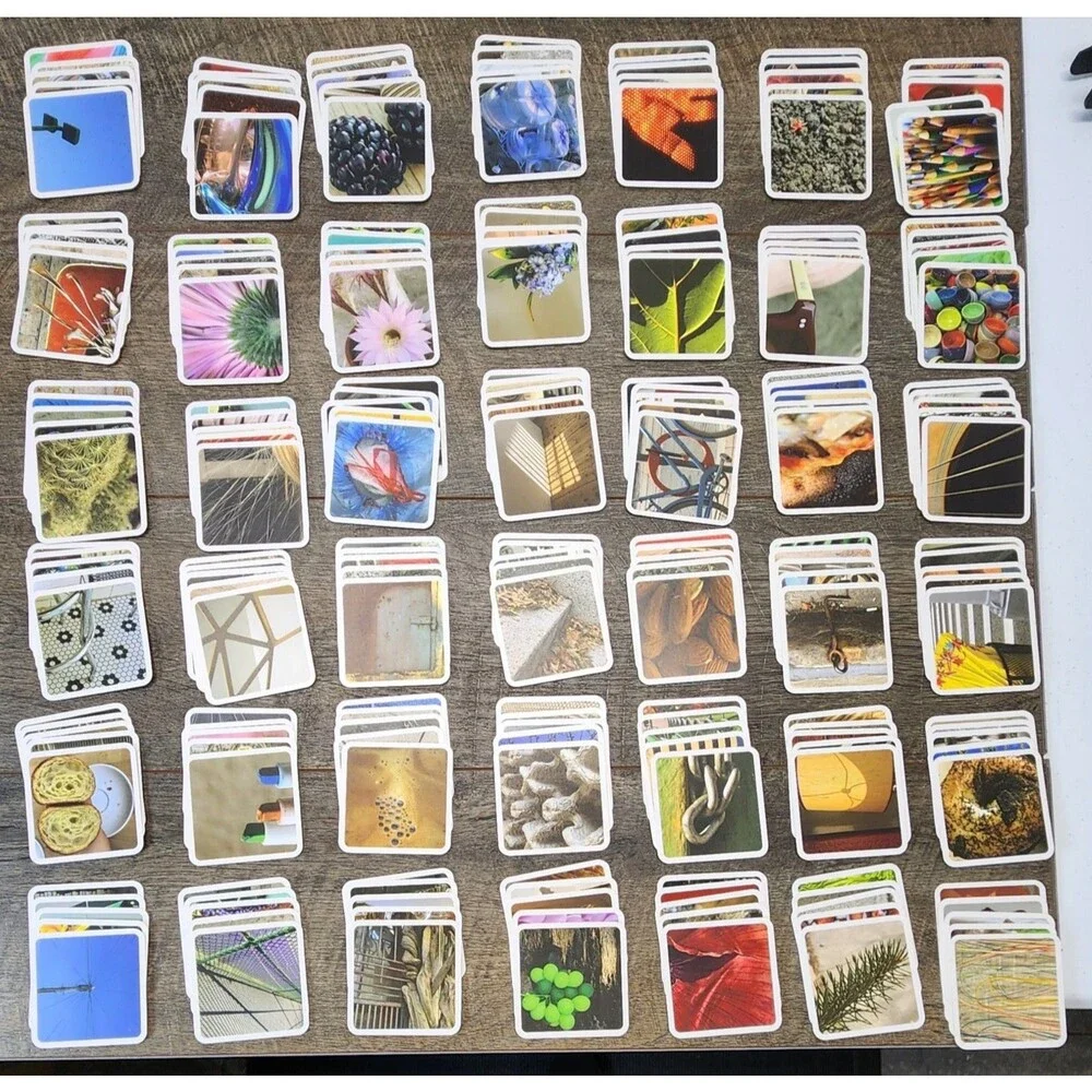 OuiSi Original Games Of Visual Connection COMPLETE 210 Connecting Photo Cards